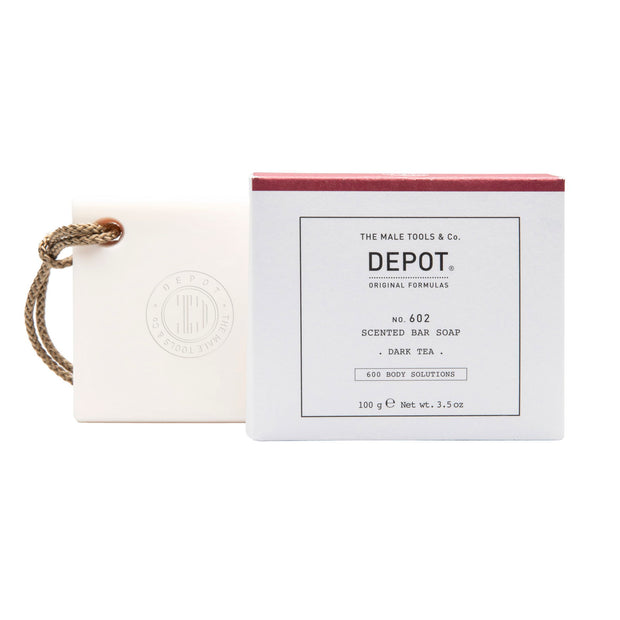 Depot, 600 Body Solutions No. 602, Botanical Complex, Καθαρισμού, Dark Tea, Scented Soap Bar, Aromatic Notes, 100 g