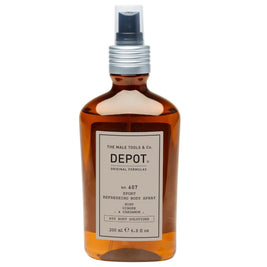 Depot, 600 Body Solutions No. 607, Botanical Complex, Refreshing, Spray Σώματος, Για Πρόσωπο & Σώμα, Mint, Ginger & Cardamom, 200 ml