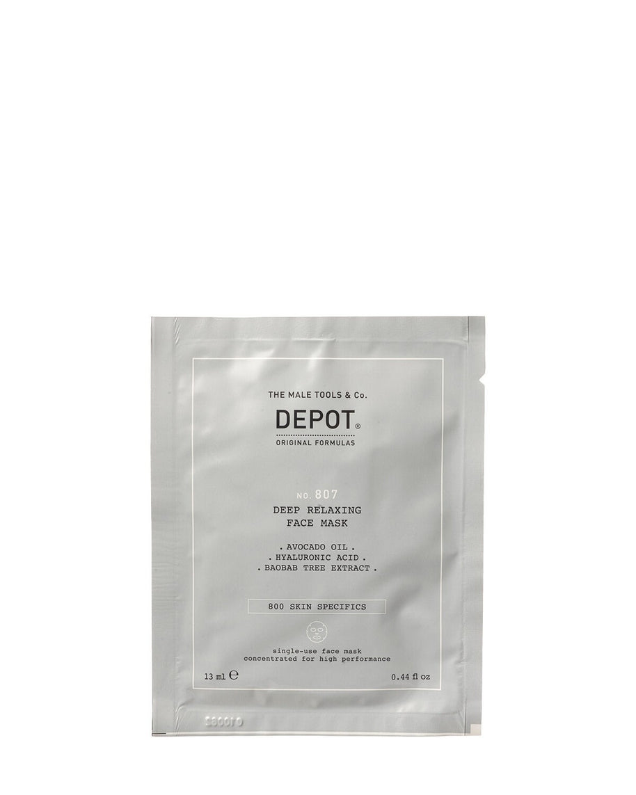 Σετ, Depot, 800 Skin Specifics No. 807, Hyaluronic Acid, Καταπραϋντικό/Ενυδατικό & Θρεπτικό, Sheet Mask, Για το Πρόσωπο, Day, 12 pcs, 13 ml