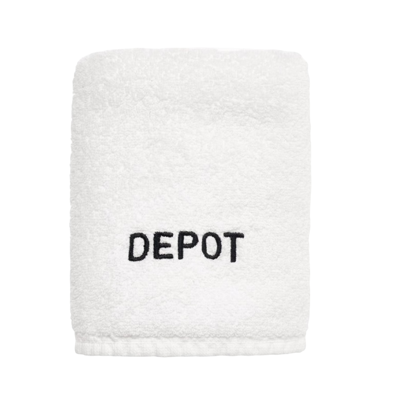 Depot, Accessories No. 716, Salon Textile Towel, White, 40 x 80 cm