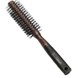 Depot, Accessories No. 724, Round, Hair Brush, Black/Brown, Size S, For Styling