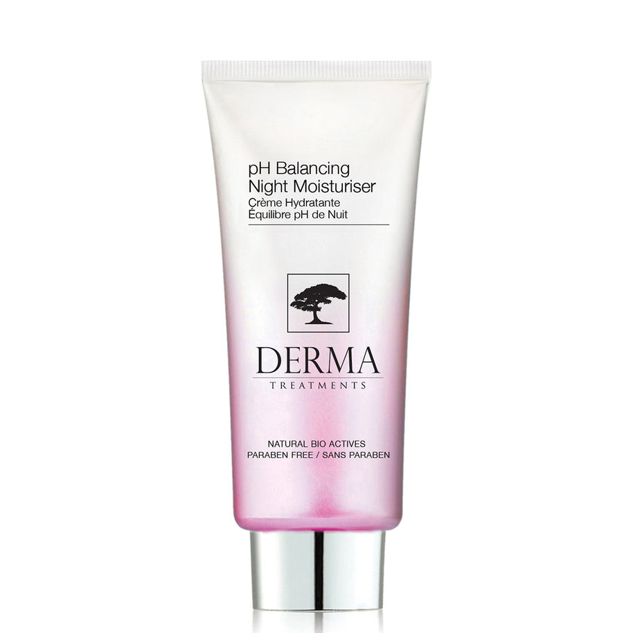 Derma Treatments, Ph Balancing, Ενυδατική, Κρέμα Νύχτας Για το Πρόσωπο, 50 ml