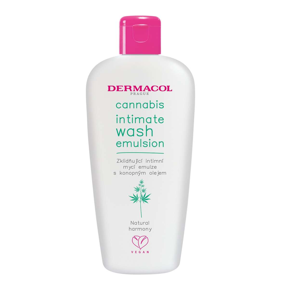 Dermacol, Cannabis, Intimate Wash Γαλάκτωμα, 200 ml