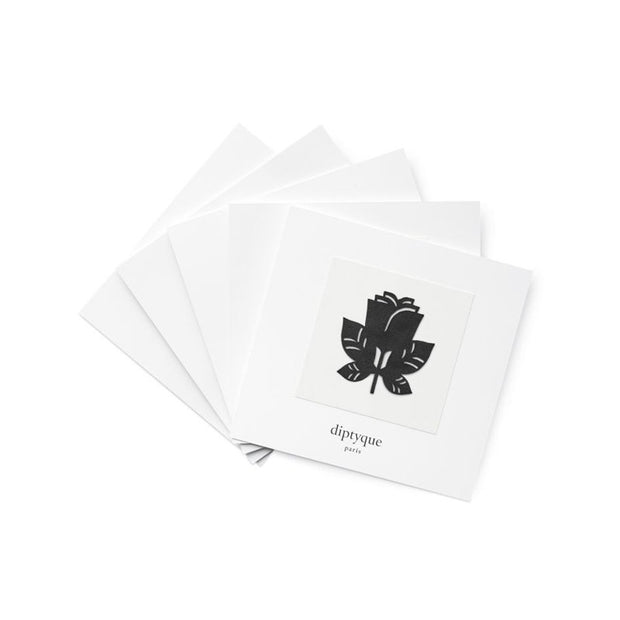 Σετ, Diptyque, Eau Rose - Patch De Parfum, Body Stickers, Perfumed, Floral, For Skin, Black, 5 pcs