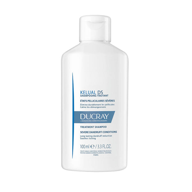 Ducray, Kelual DS, Θεραπεία Μαλλιών Σαμπουάν, Antifungal, Anti-itch, Καταπραϋντικό, For Dry/Flaky Scalp, 100 ml