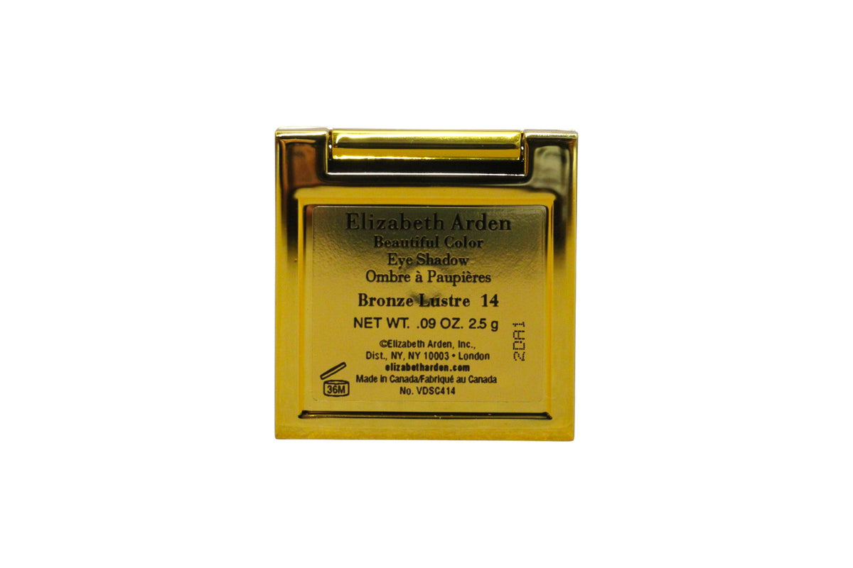 Elizabeth Arden, Beautiful Color Mono, Σκιά Ματιών Powder, 14, Bronz Lustre, 1 Shade, 2.5 g