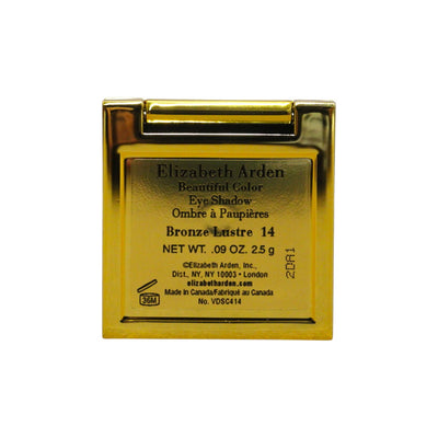 Elizabeth Arden, Beautiful Color Mono, Σκιά Ματιών Powder, 14, Bronz Lustre, 1 Shade, 2.5 g