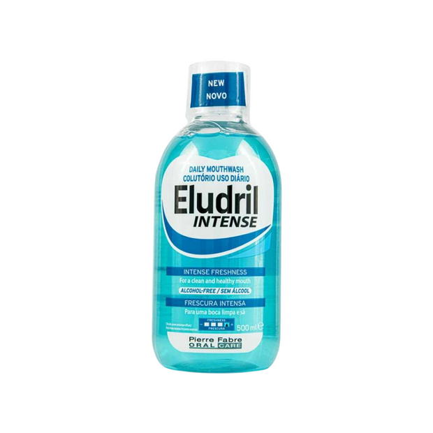 Eludril, Mouthwash, Intense Freshness, 500 ml