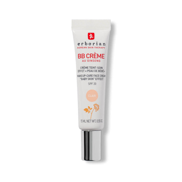 Erborian, B.B Cream, Ginseng, Ενυδατική, BB Cream, 02, Clair, SPF 20, 15 ml