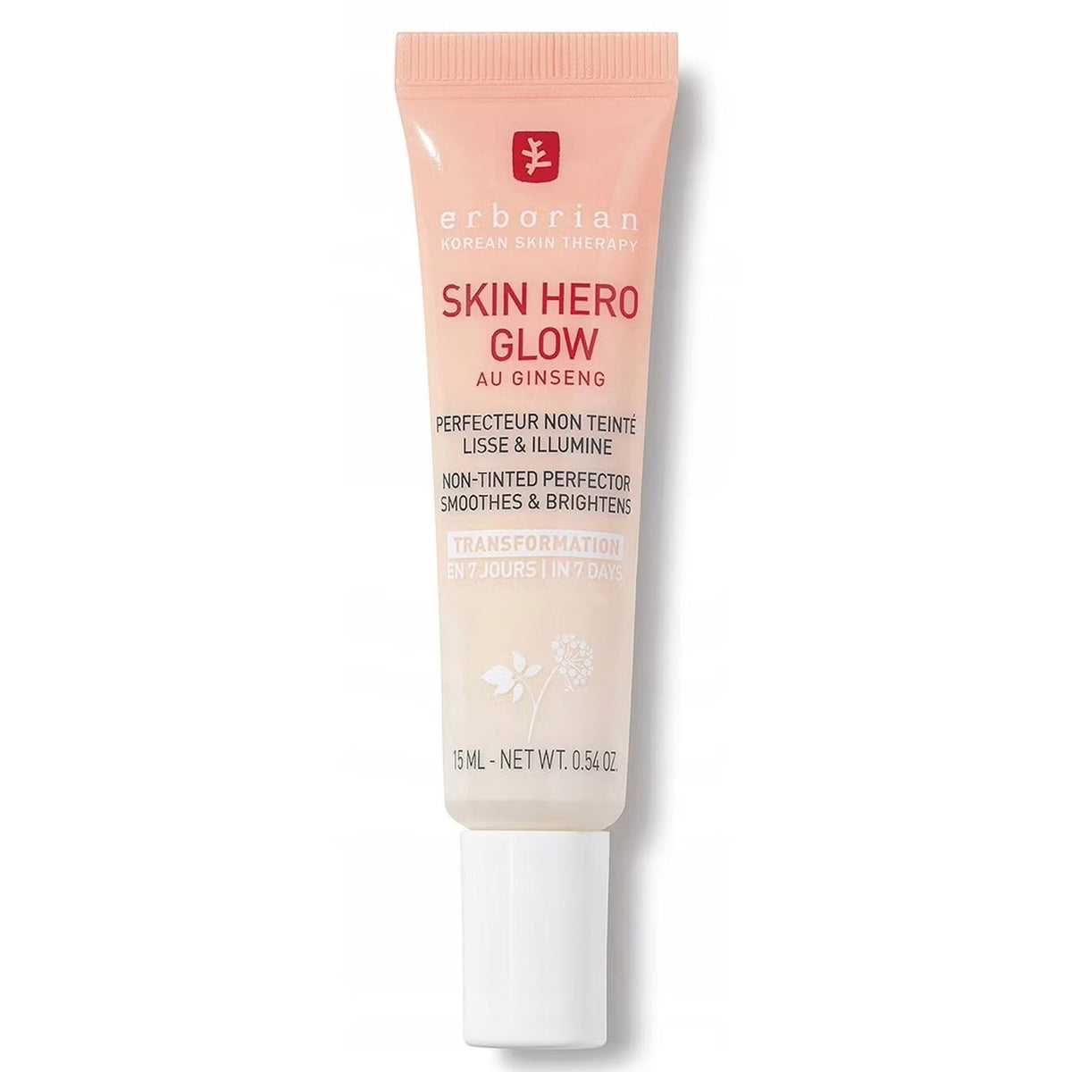 Erborian, Skin Hero, Ginseng, Λείανσης & Illuminating, Γαλάκτωμα, Για το Πρόσωπο, 15 ml