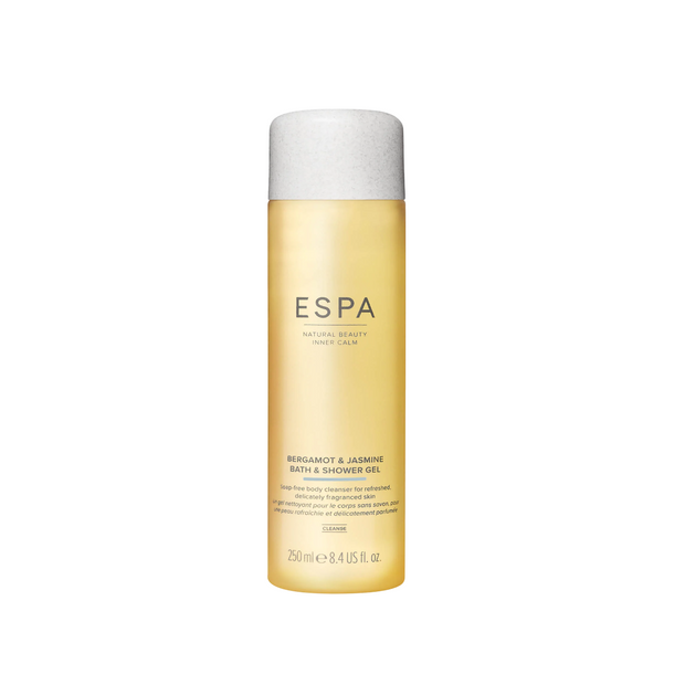 Espa, Bergamot & Jasmine, Nourished, Floral, Αφρόλουτρο, 250 ml