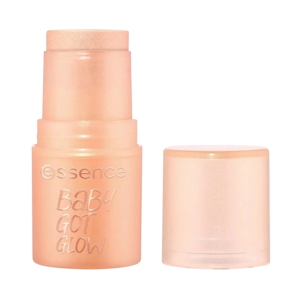 Essence, Baby Got Glow, Λαμπερό, Highlighter Stick, 10, Golden Aura, 5.5 g