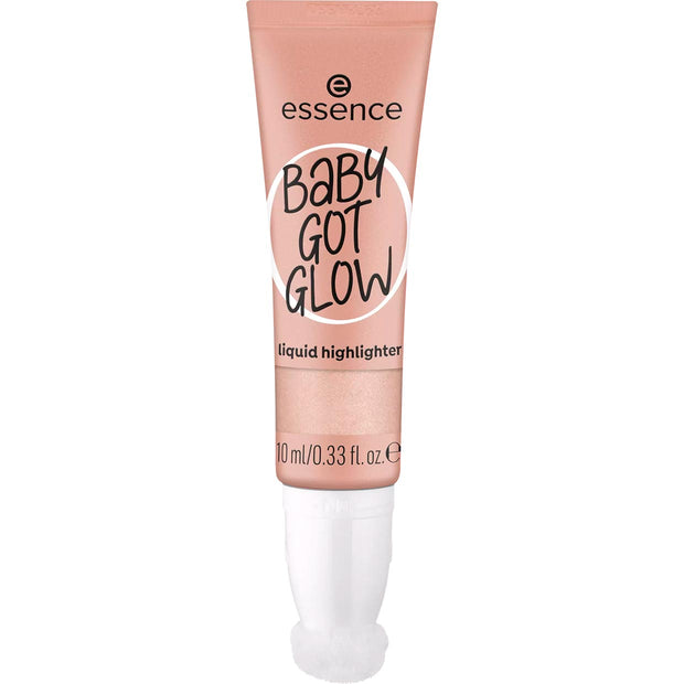 Essence, Baby Got Glow, Λαμπερό, Υγρό Highlighter, 10, Sassy in Silk, Για το Πρόσωπο, 10 ml