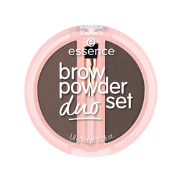 Essence, Duo Σετ, Matte, Eyebrow Powder, 03, Dark, 1.8 g