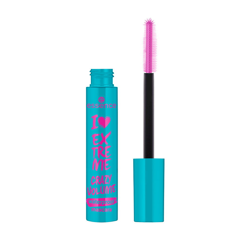 Essence, I Love Extreme Crazy Volume, Αδιάβροχο, Volume, Μάσκαρα, Black, 12 ml