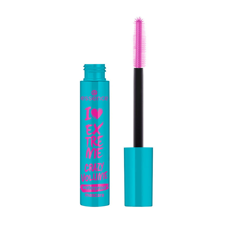 Essence, I Love Extreme Crazy Volume, Αδιάβροχο, Volume, Μάσκαρα, Black, 12 ml