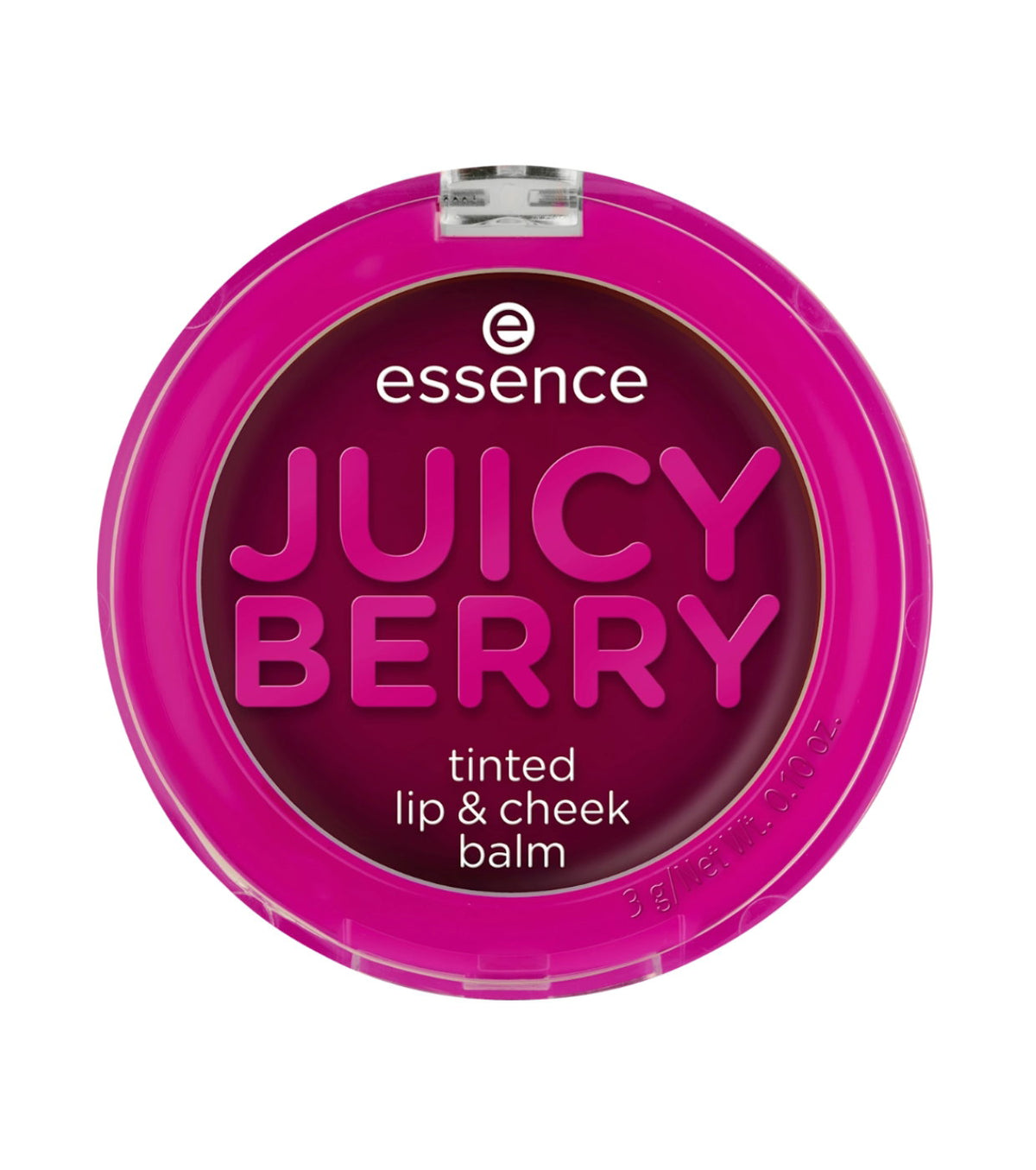 Essence, Juicy Berry Tinted, Βάλσαμο για Χείλη & Μάγουλα 2-Σε-1, Violet, 3 g