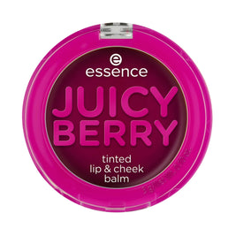 Essence, Juicy Berry Tinted, Βάλσαμο για Χείλη & Μάγουλα 2-Σε-1, Violet, 3 g