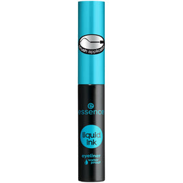 Essence, Liquid Ink, Αδιάβροχο, Liquid Eyeliner, Black, 3 ml