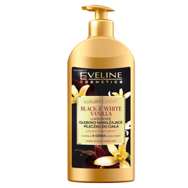 Eveline Cosmetics, Luxury Expert Black & White Vanilla, Vanilla, Ενυδατικό, Apply daily, Λοσιόν Σώματος, 350 ml