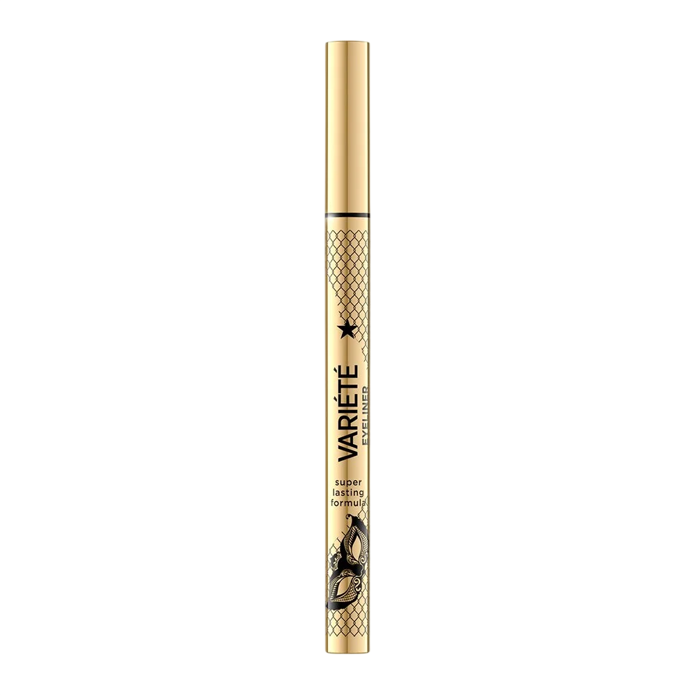 Eveline Cosmetics, Variete, Αδιάβροχο, Pencil, Intense, Liquid Eyeliner, Ultra Black, 4 ml