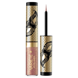 Eveline Cosmetics, Variete, Αδιάβροχο, Shiny, Liquid Eyeliner, 01, Sparkle Gold, 4 ml