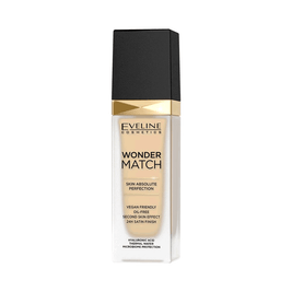 Eveline Cosmetics, Wonder Match Skin Absolute Perfection, Ενυδατικό, Liquid Foundation, 05, Light Porcelain, 30 ml