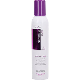Fanola, No Yellow Incredible, Hair Leave-In Foam Κρέμα Μαλλιών, For Neutralisation Of Yellow Tones, 250 ml