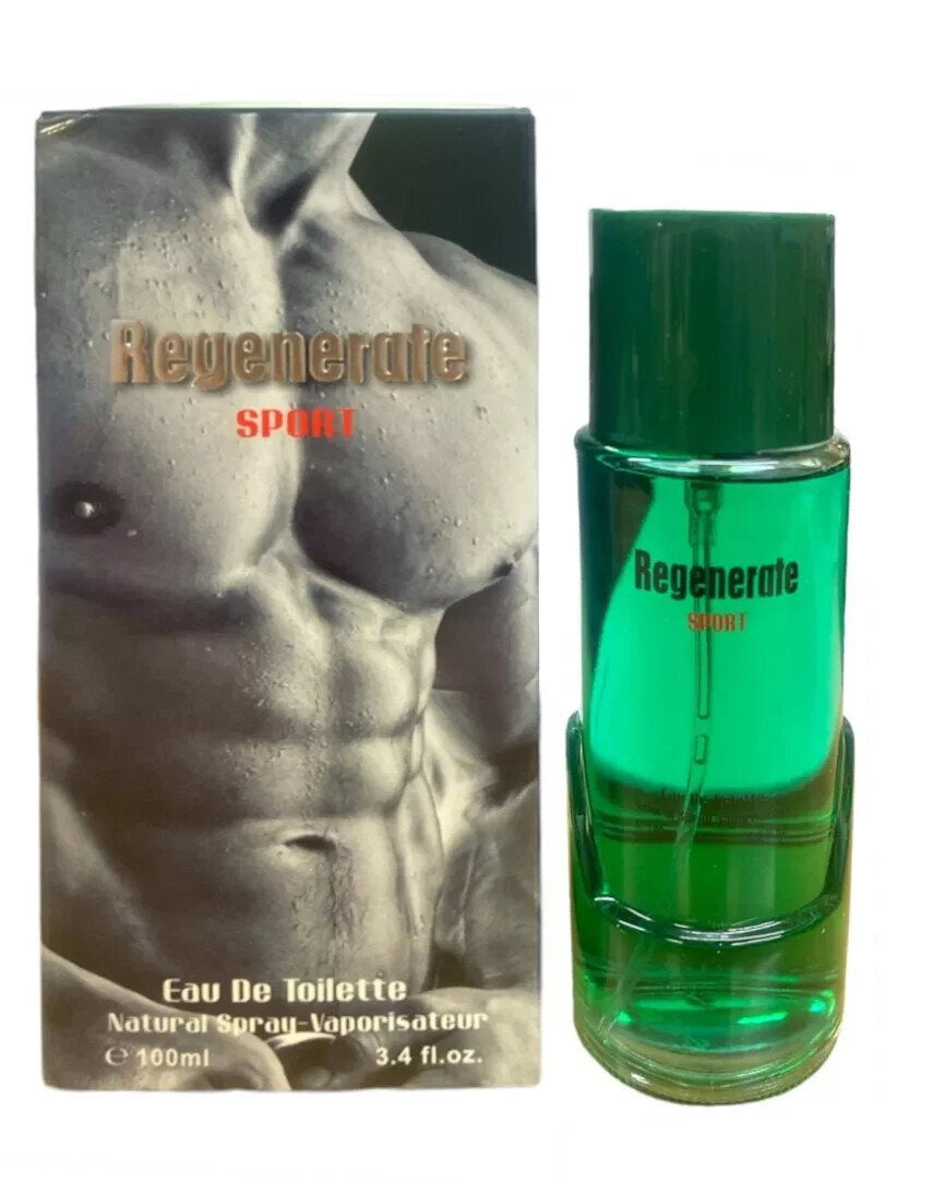 Fine Perfumery, Regenerate Sport Green, Eau De Toilette, Για Άνδρες, 100 ml