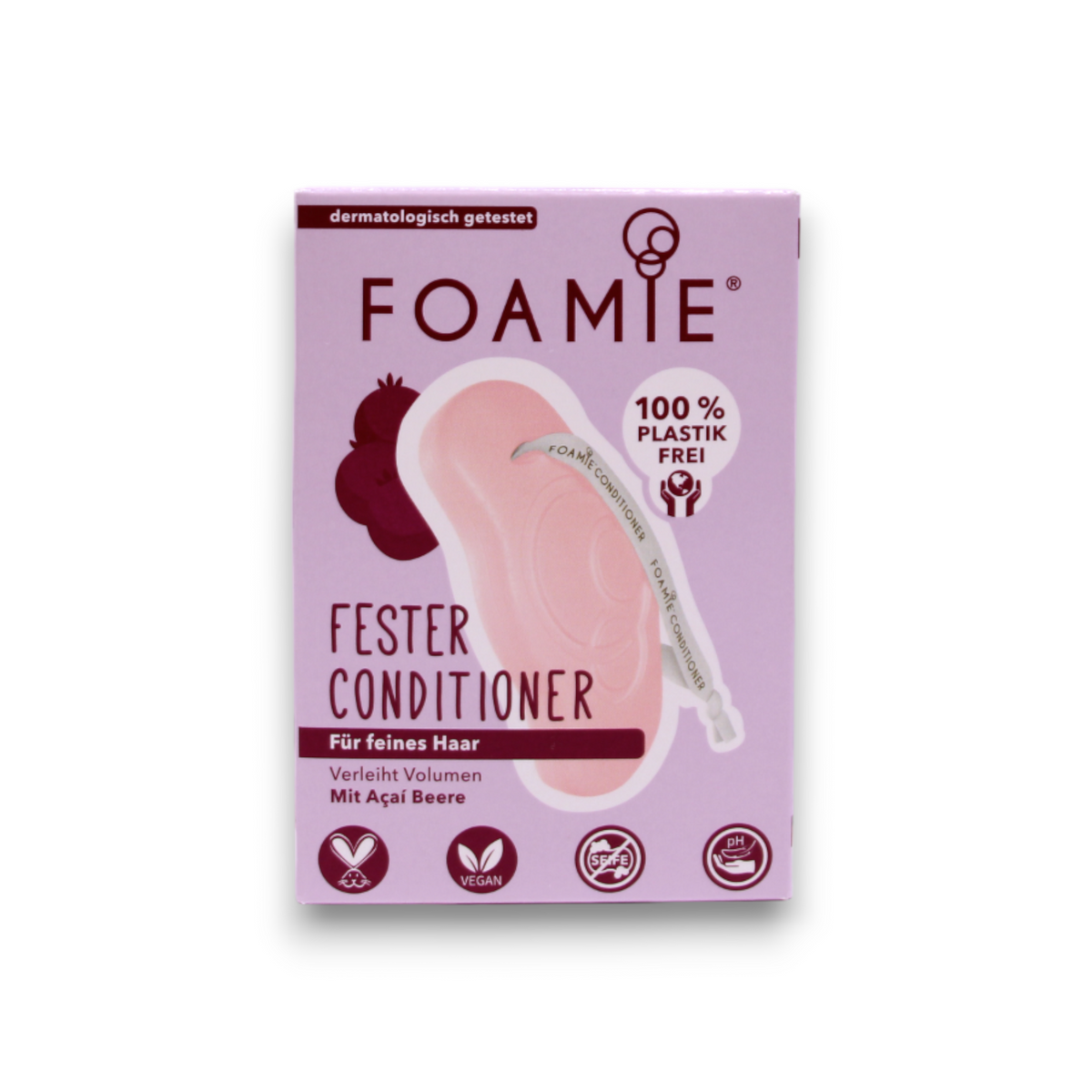 Foamie, You`re Adorabowl, Hair Κρέμα Μαλλιών Bar, For Volume, 80 g