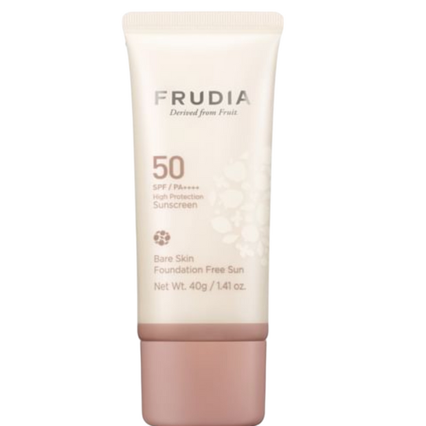 Frudia, Bare Skin, Λαμπερό, Υγρό Foundation, SPF 50+, 40 ml