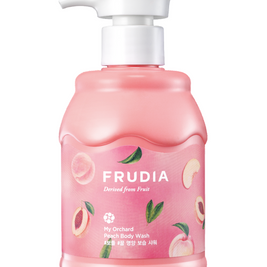 Frudia, Delivered From Fruit, Peach, Cleaning, Αφρόλουτρο, 350 ml