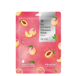 Frudia, My Orchard Squeeze Mask, Peach, Calming, Sheet Mask, Για το Πρόσωπο, 21 ml
