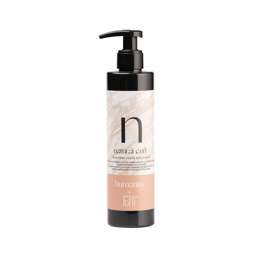 Full Cosmetics, Natural Curl, Θεραπεία Μαλλιών Μάσκα Σε Μορφή Κρέμας, Κατά του Φριζαρίσματος, 250 ml