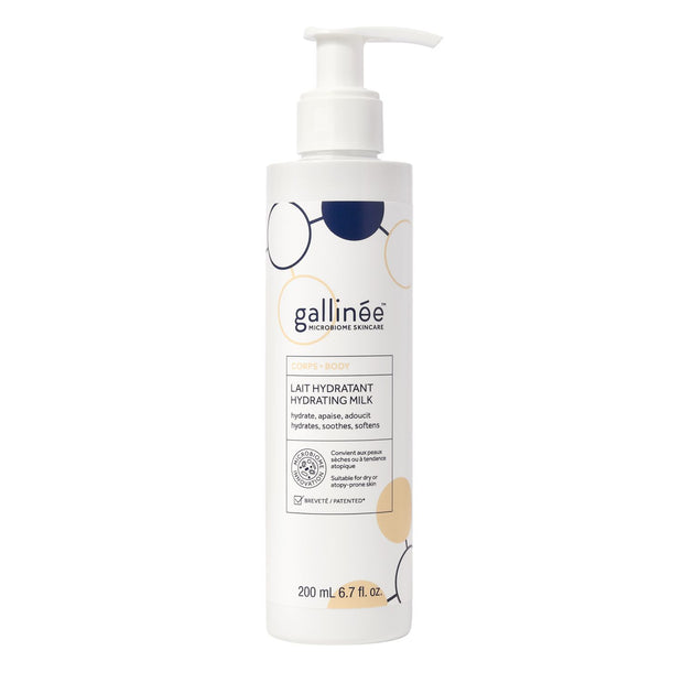 Gallinee, Body Care, Prebiotics & Probiotics & Postbiotics, Ενυδατικό, Body Milk, 200 ml