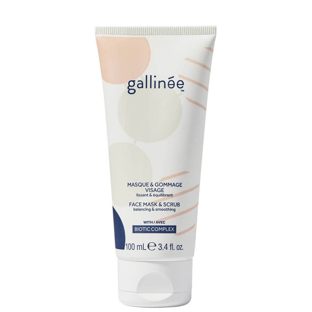 Gallinee, Microbiome Skincare, Biotic Complex, Λείανσης, Scrub Mask, Για το Πρόσωπο, 100 ml *Tester