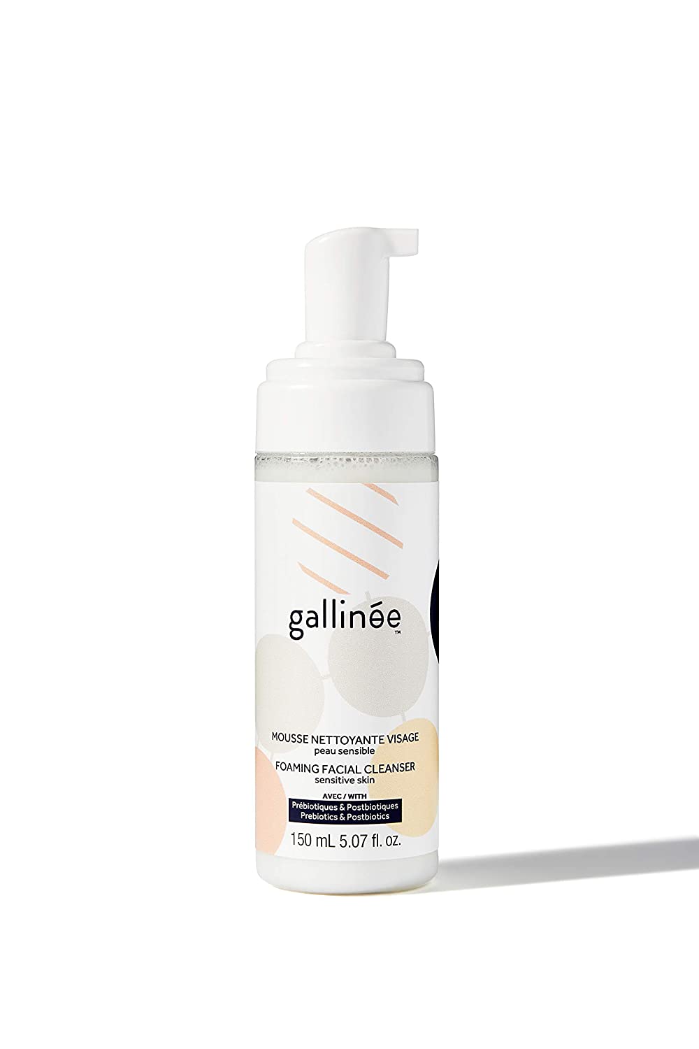 Gallinee, Microbiome Skincare, Prebiotics & Postbiotics, Εξυγίανσης, Cleansing Foaming Cream, 150 ml