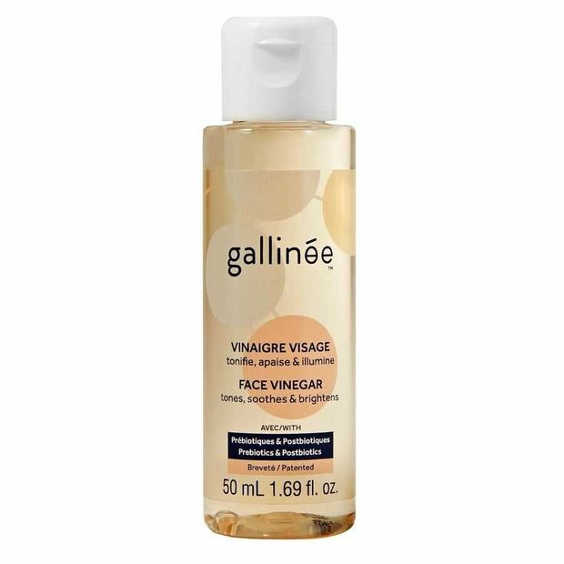 Gallinee, Microbiome Skincare, Apple Cider Vinegar, Tones/Soothes & Brightens, Τονωτική Λοσιόν, Για το Πρόσωπο, 50 ml