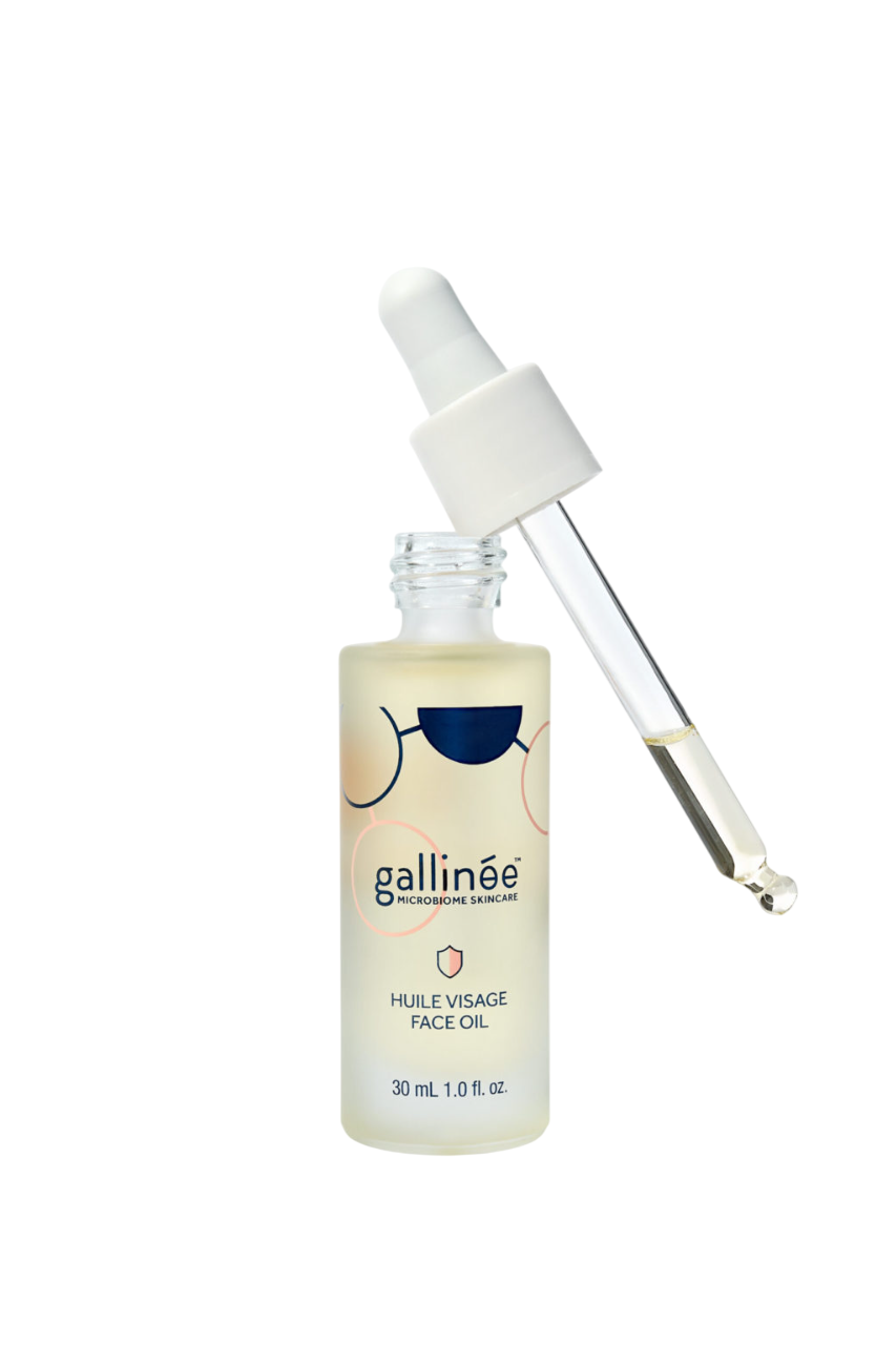 Gallinee, Microbiome Skincare, Prebiotics & Postbiotics, Θρεπτικό, Έλαιο, Για το Πρόσωπο, 30 ml