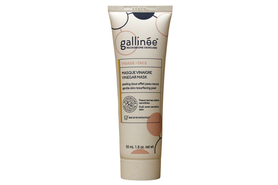 Gallinee, Microbiome Skincare, Vinegar, Απολέπισης, Μάσκα Σε Μορφή Κρέμας, Για το Πρόσωπο, 50 ml