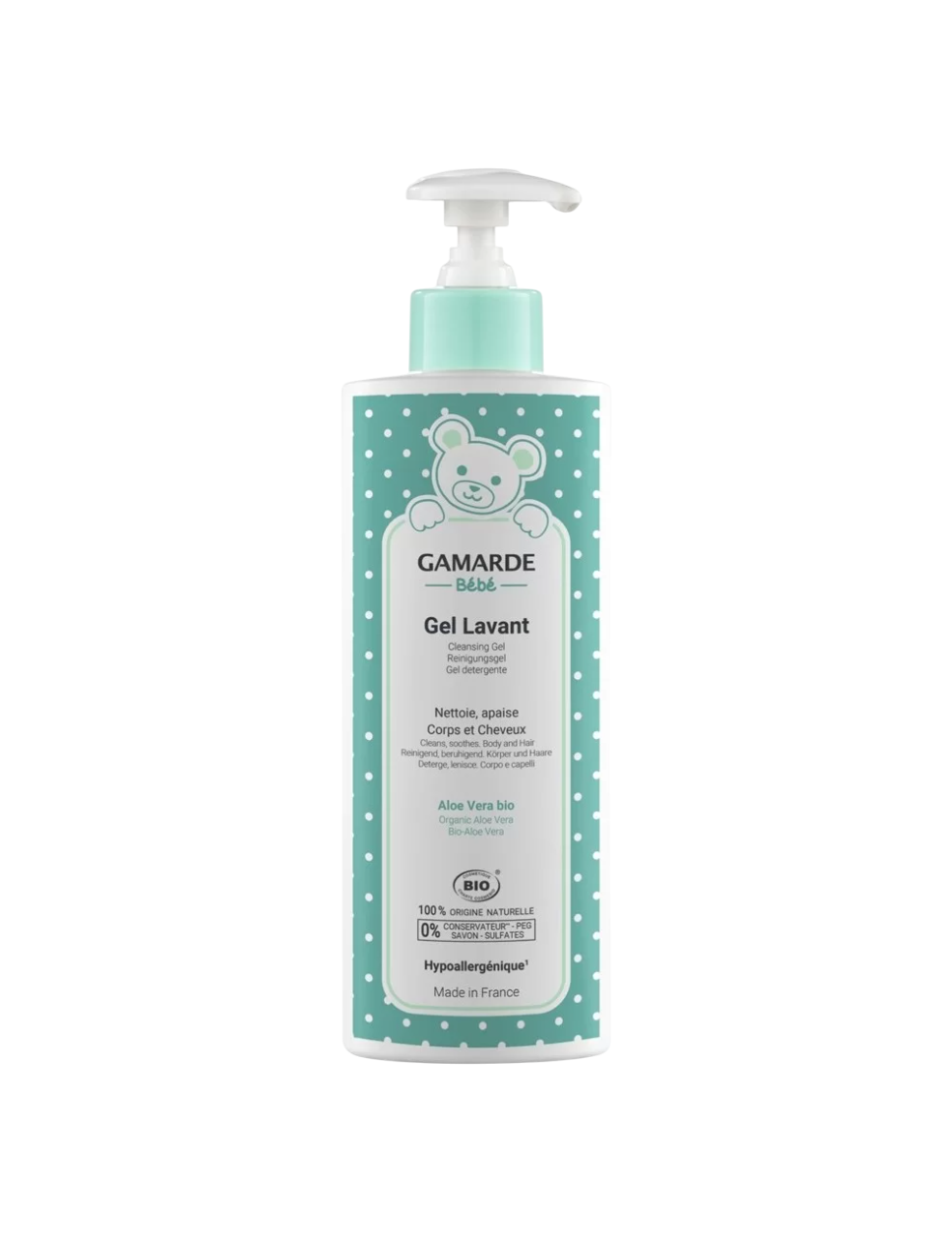 Gamarde, Baby, Bio, Ενυδάτωσης, Αφρόλουτρο, Body & Hair, 400 ml
