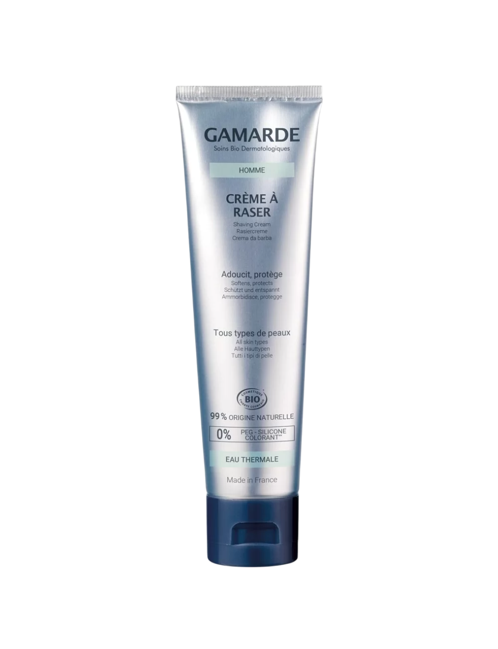 Gamarde, Men, Ενυδατικό, Κρέμα Ξυρίσματος, 100 ml