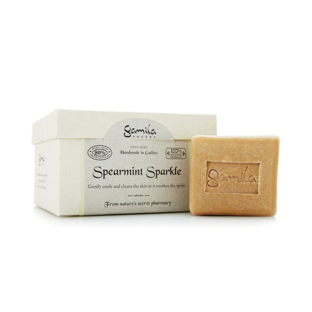 Gamila Secret, Spearmint Sparkle, Καθαρισμού, Scented Soap Bar, Για το Πρόσωπο & Body, 115 g