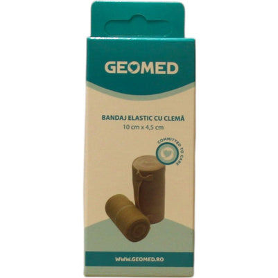 Geomed, Geomed, Elastic Bandages, With Clips, 10 cm x 4.5 m