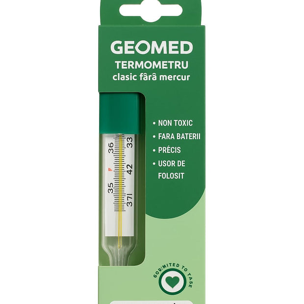 Geomed, Geomed, Mercur Free, Thermometer, Under Arm