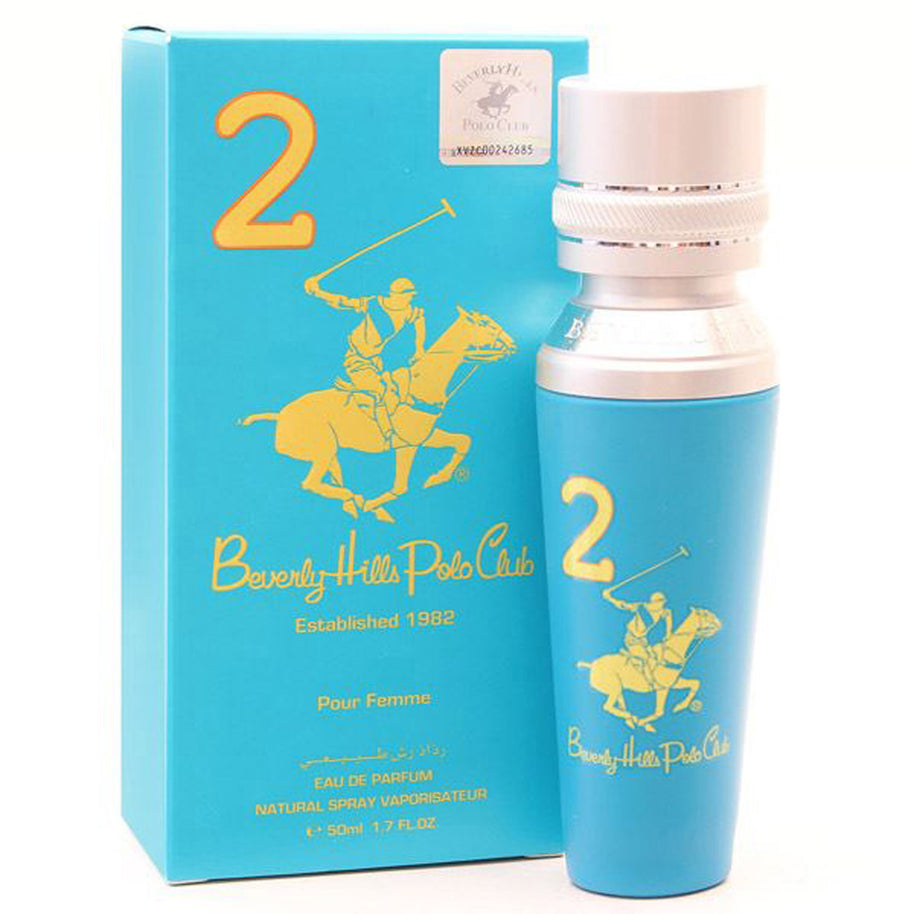 Beverly Hills Polo Club, No. 2, Eau De Parfum, Για Γυναίκες, 50 ml
