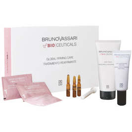 Global Σύσφιξης Care Treatment Set Bruno Vassari: Bio Ceuticals, Green Tea, Exfoliating Powder, x3 pcs + Bio Ceuticals, Vitamin C, Ampoules Treatment Serum, Γυναικείο, x3 pcs + Bio Ceuticals Stay Tight, Cream Mask + Bio Ceuticals Lift Intensive