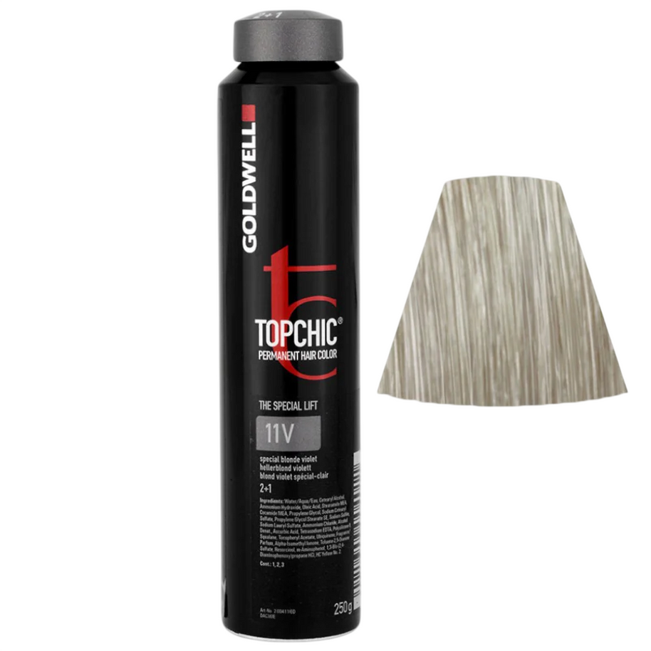 Goldwell, TopChic, Μόνιμη Βαφή Μαλλιών, 11V Special Blonde Violet, 250 ml