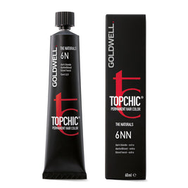 Goldwell, TopChic, Μόνιμη Βαφή Μαλλιών, 6N Dark Blonde, 60 ml