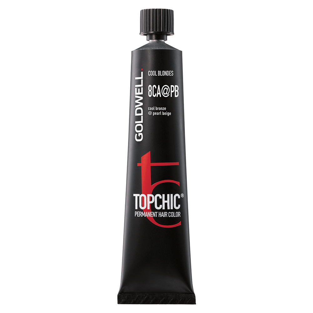 Goldwell, TopChic, Μόνιμη Βαφή Μαλλιών, 8CAPB Cool Bronze/Pearl Beige, 60 ml